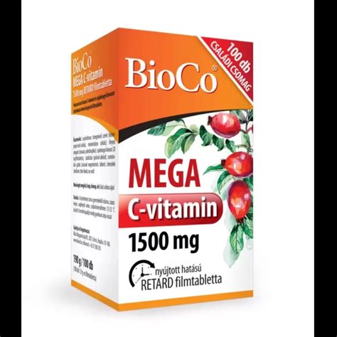 Bioco Mega C Vitamin Mg Db Fittfutar Hu