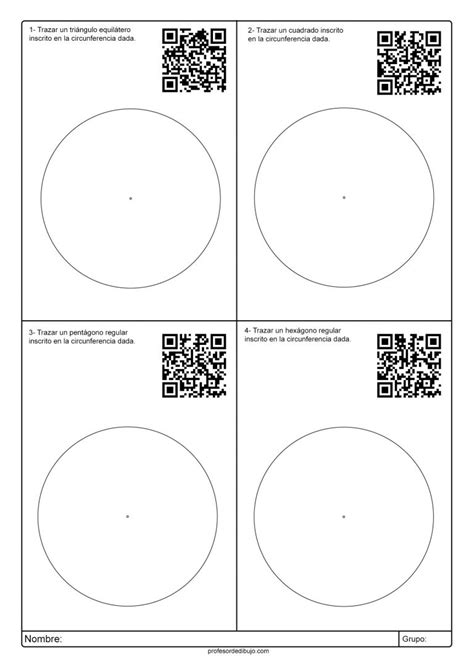 Lámina QR Polígonos Inscritos en la Circunferencia EPVA Educación