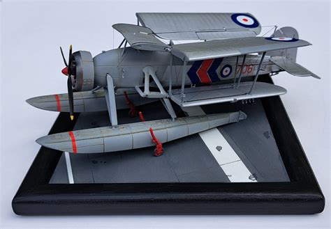 Folded Fairey Swordfish Mk1 Airfix 172 Ready For Inspection