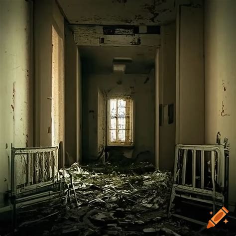 Image Of An Abandoned And Creepy Hospital