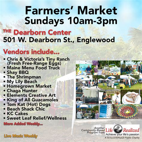 Sunday Farmers' Market - Englewood Chamber