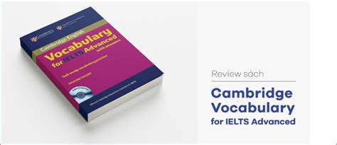 Review Cambridge Vocabulary for IELTS Advanced PDF Audio Hà English