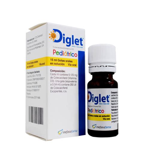 Diglet Pediatrico Gotas Orales x 1 Frasco con 15ml Compre en línea en