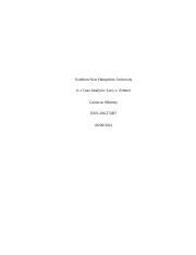 6 1 Case Analysis Docx Southern New Hampshire University 6 1 Case