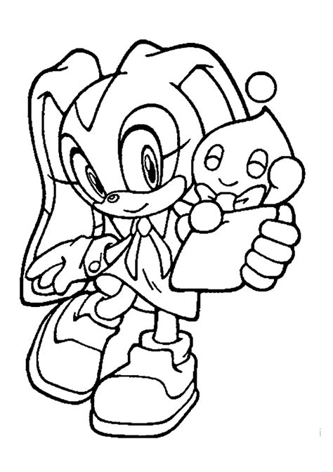 Sonic Para Colorir Vem Colorir