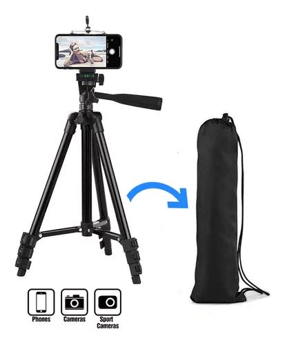 Tripie Soporte Base Tripode P Celular Camara Portatil Videos Meses