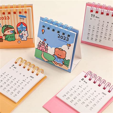 Jual Kalender Meja Mini Kalender Duduk Motif Lucu