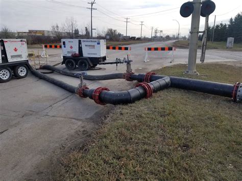 Pumping Water Stormtec Bypass Sewer Bypass Sanitary Bypass