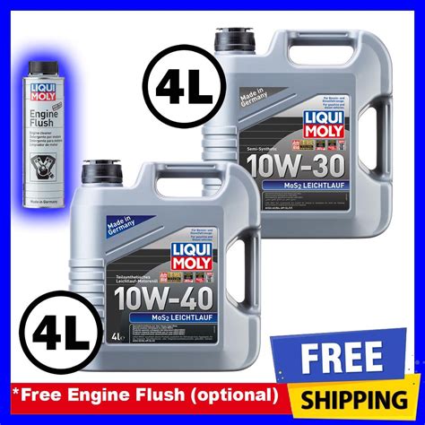 Liqui Moly Semi Synthetic Mos Leichtlauf W W Engine Oil