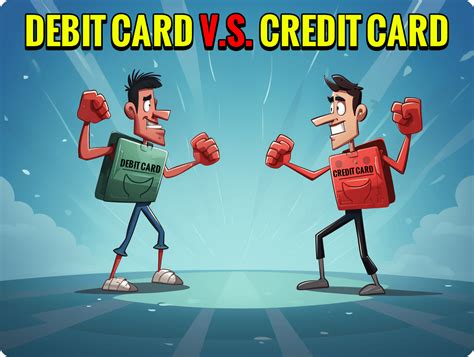 Credit Card Vs Debit Card Difference Between Debit Card And Credit Card