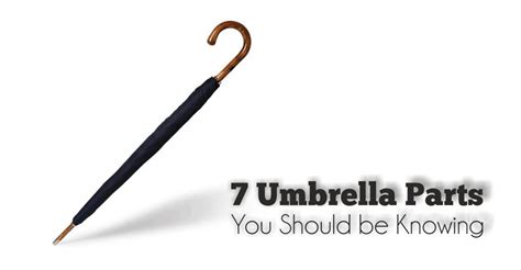 7 Parts Of Umbrellas You Should Know Mens Accessories 2018