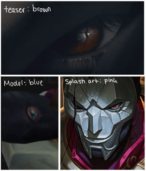 Lol Riot Why Jhin Eye Color By Rookie141 On Deviantart