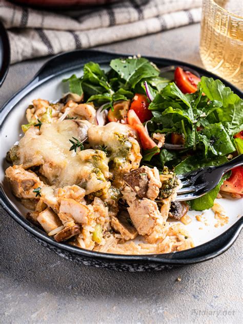 Healthy Leftover Turkey Casserole Fit Diary