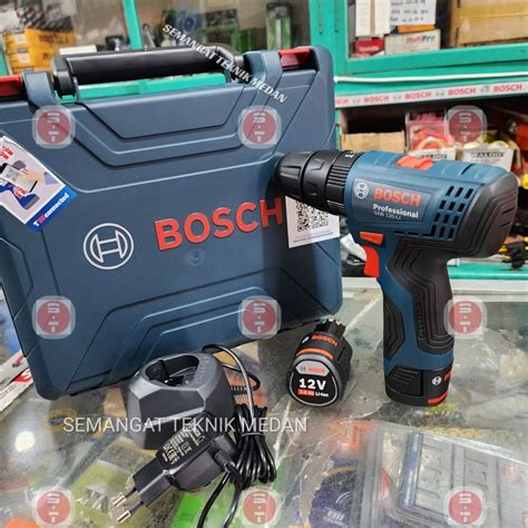 Jual GSB 120 LI CORDLESS DRILL BOR BATERAI 12V BISA BETON BOSCH