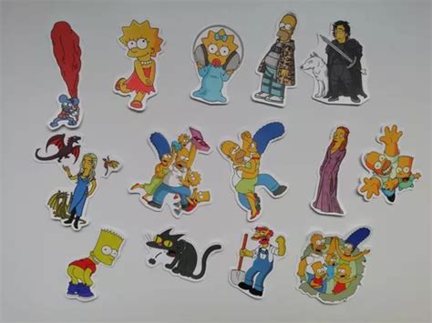 Los Simpson Calcomanias Stickers 50 Unidades en venta en Usaquén