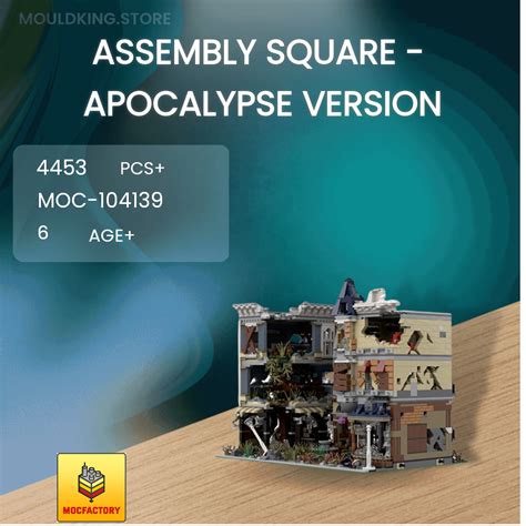 MOC Factory 104139 Assembly Square - Apocalypse Version with 4453 ...