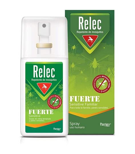 Relec Fuerte Sensitive Spray Repelente Mosquitos 75 Ml — Farmacia Núria Pau