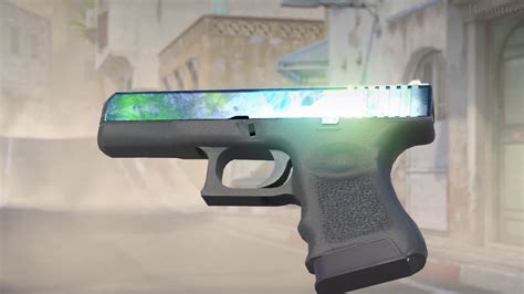 Glock Gamma Doppler Phase 4 Minimal Wear CS2 Skin Showcase YouTube