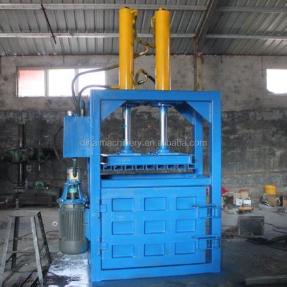 Vertical Hydraulic Carton Paper Cardboard Plastic Bottle Press Baler