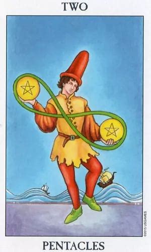 Two Of Pentacles As Yes Or No Upright Reversed Tarot Card Meaning