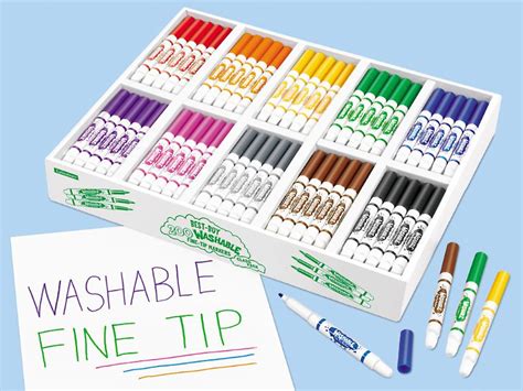 Washable Fine Tip Markers Class Pack At Lakeshore Learning