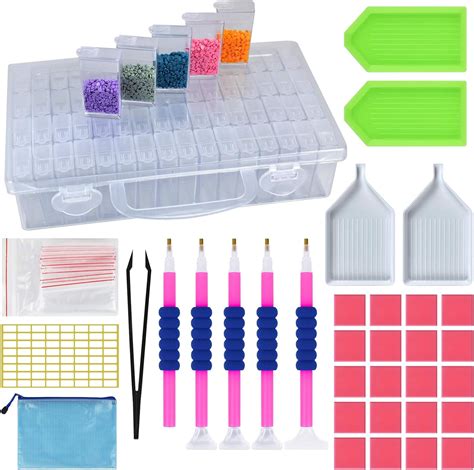 Diamond Painting Kit Completo Caja Grande Organizador Diamond Painting