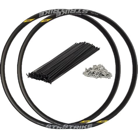 Kit Aro Par Vzan Strike Pro Disc Furos Tubeless Raios F