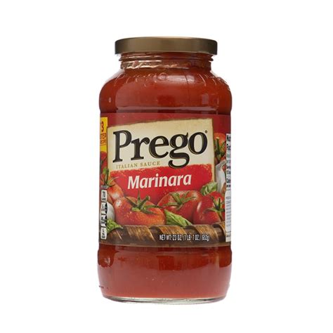 Salsa Para Pasta Marinara Prego Onz