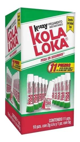 Krazy Kola Loka Pegamento Instant Neo Piezas M S Kole G Meses Sin