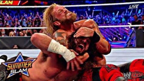 Full Match Edge Vs Seth Rollins Wwe Summerslam Youtube