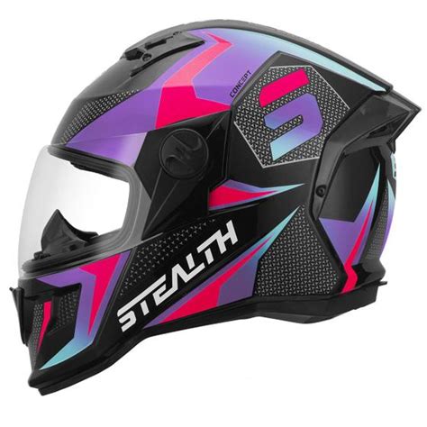 Capacete De Moto Fechado Pro Tork Stealth Concept Masculino Feminino