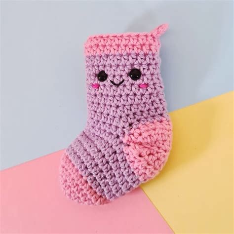 Kawaii Christmas Stocking Anhänger Anleitungen Hobbii de