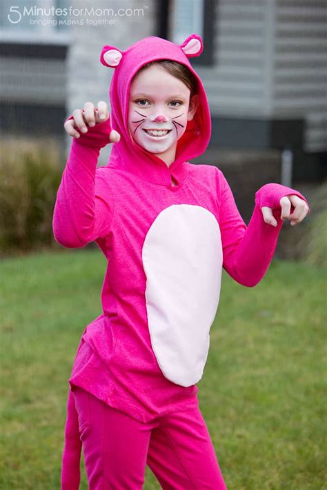 diy-pink-panther-costume-olivia - 5 Minutes for Mom