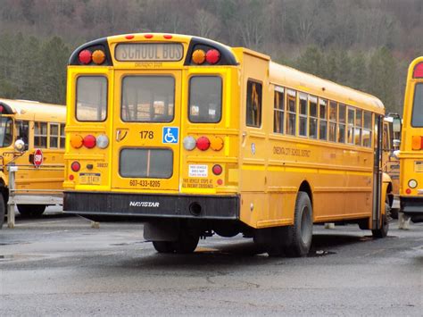 Oneonta City School District Bus Lot Oneonta Ny Flickr