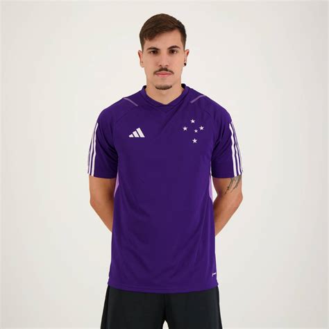 Camisa Adidas Cruzeiro Treino Comissão 2023 FutFanatics