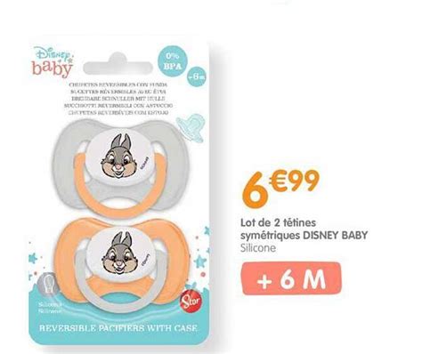 Offre Lot De T Tines Syp Triques Disney Baby Chez Babou