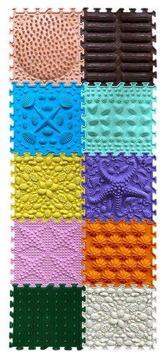 Sensory Massage Puzzle Mat Morning Miracle Sensory Floor Tiles By