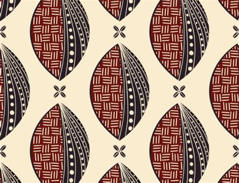 African Tribal Geometric Pattern Graphic By Parinya Maneenate