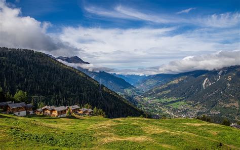 Fondos de Pantalla 1920x1200 Suiza Montañas Fotografía De Paisaje Ernen