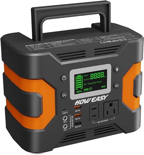 Howeasy 300w Portable Power Station 236wh Solar Generator Without Solar Panel