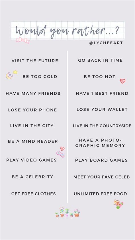 Would You Rather Story Template For More Instagram Story