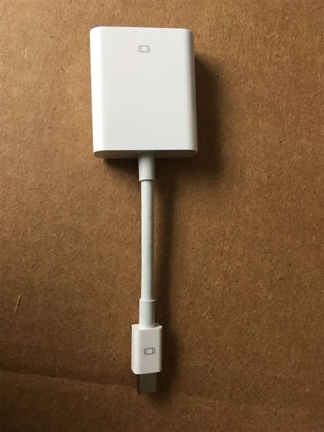 Genuine Apple Mini Displayport To Vga Adapter Model A1307