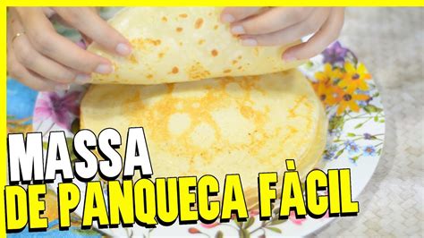 Receita De Massa De Panqueca B Sica Passo A Passo Simples E F Cil Em