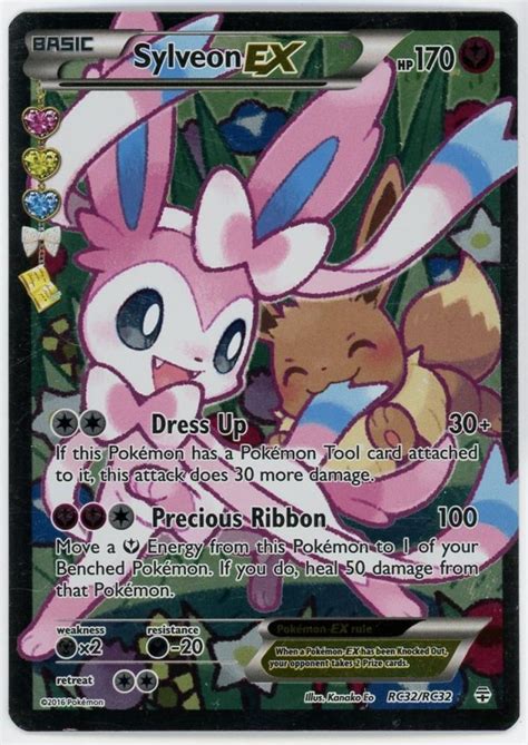 Sylveon Ex Pokemon Generations Radiant Collection Full Art Rc Rc