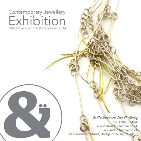 Contemporary Jewellery Exhibition by &Gallery - Issuu