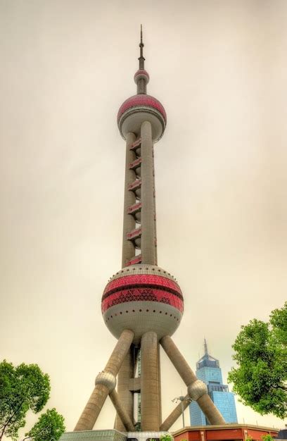 Premium Photo The Oriental Pearl Radio And Tv Tower In Shanghai China