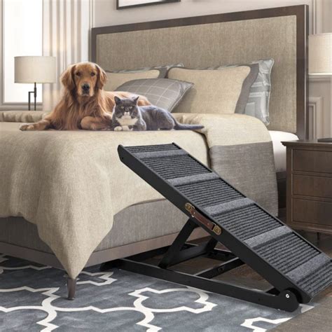 16 Practical Dog Ramps for High Beds (24” to 37” tall!) - Hey, Djangles.