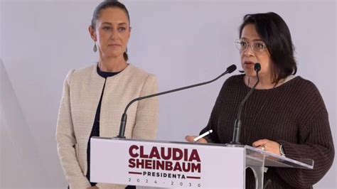 Claudia Sheinbaum Elige A Emilia Esther Calleja Como Nueva Titular De