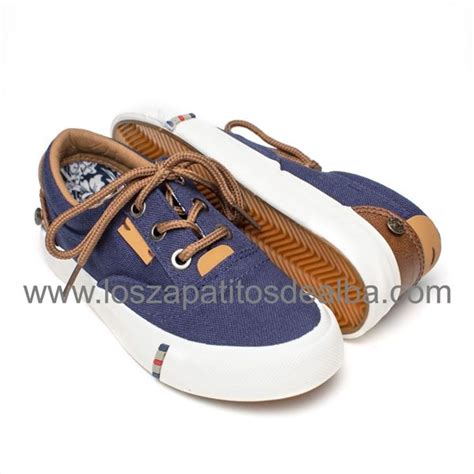 Comprar Zapatillas Lonas Niño Marino Modelo Hugo baratos