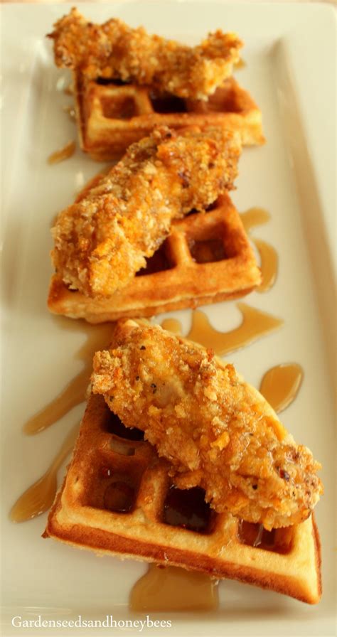 Fried Chicken And Waffles With Sriracha Honey Artofit